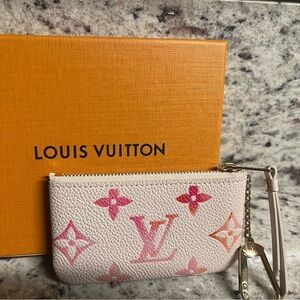 Louis Vuitton Empreinte Monogram Giant Key Pouch Sunrise Aquarelle